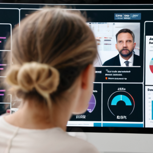 Home 15 **
A frustrated marketing team looking at dismal campaign results on a dashboard. Overlaid on the screen are blurred images of irrelevant ads being shown to the wrong demographics. The overall tone is one of confusion and wasted resources. The style should be modern and corporate, but with a touch of dark humor.
**