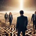 Home 9 데이터 품질 향상을 위한 교육 프로그램 - **"The Cost of Bad Data"**
A visually striking, high-resolution image depicting a chaotic and fr...